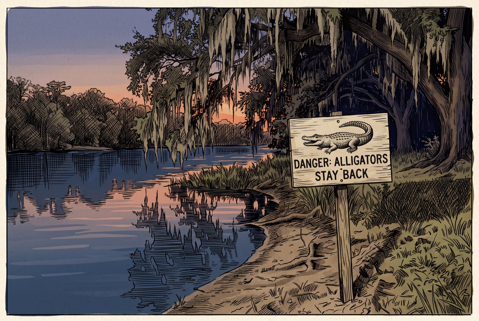 Most of the decisions in this chapter were made nowhere near the water.